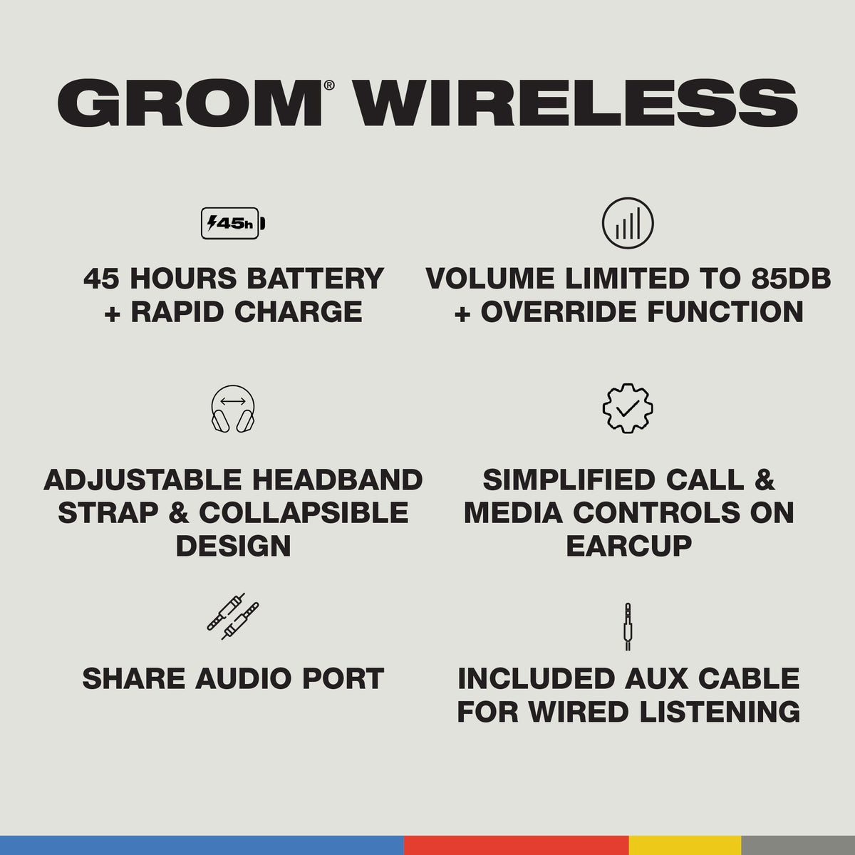 Grom® Wireless D9